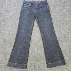 Levi's 518 Jeans Womens 6 Blue Bootcut Dark Wash 31x31